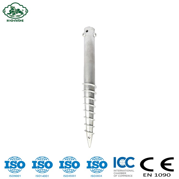 Вруће поцинковани Н вијак за уземљење