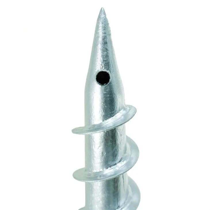 Hot Dip Galvanization Screw Pile Foundation System best