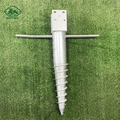 У спирални шипови за темељ куће